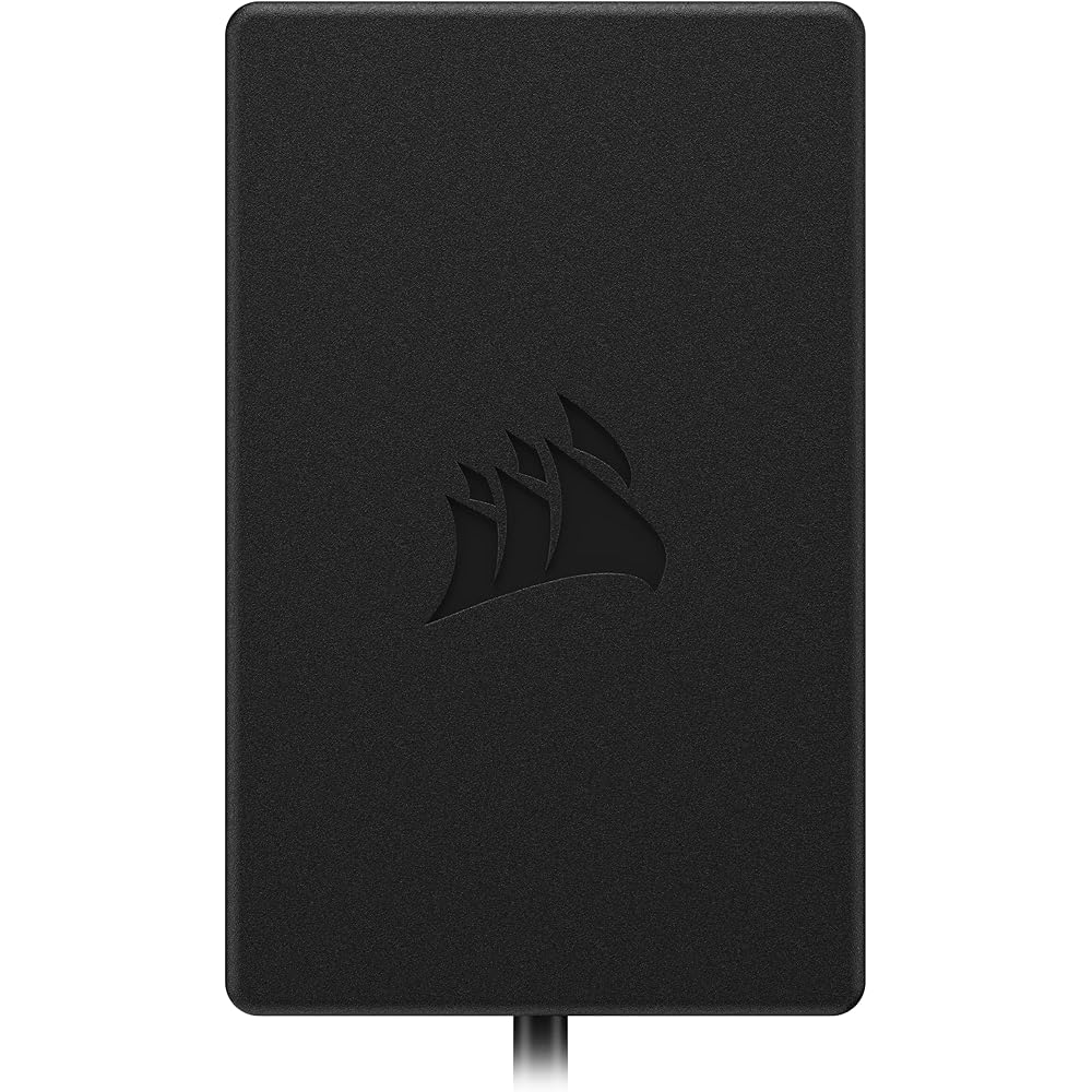CORSAIR USB Expansion Hub, USB 2.0 Hub for Intel/AMD Motherboards, CC-9310002-WW