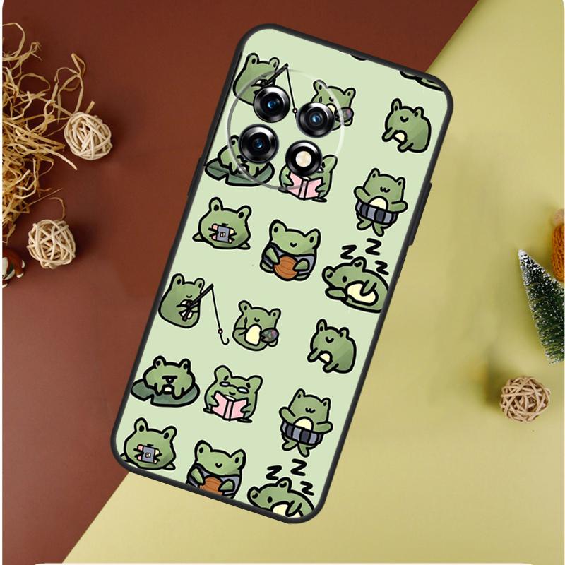 green aesthetic For OnePlus 13 13R 12 12R 11 9 10 Pro 8T 9RT 10T 10R Nord 4 CE 2 3 Lite N20 N30 Phone Case