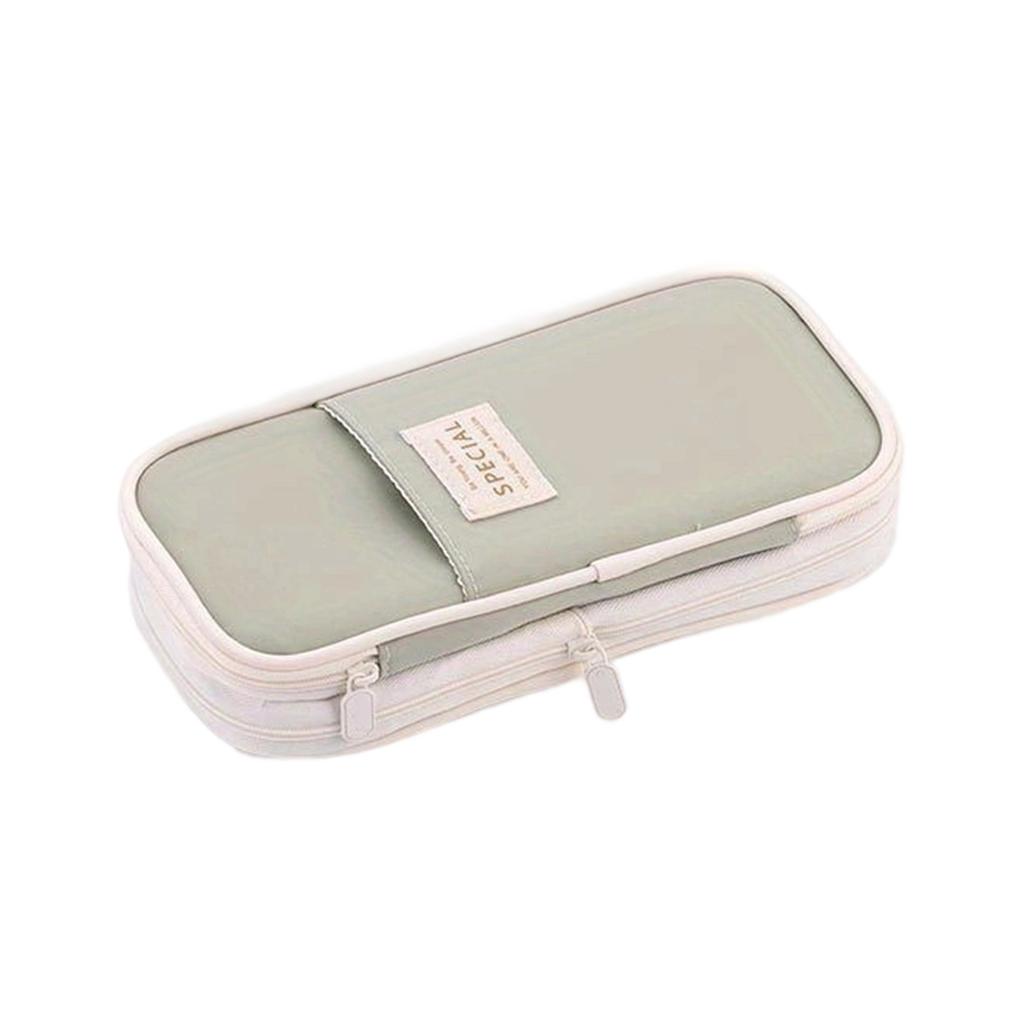 Koreanska Stilar Pennskrin Stor Kapacitet Pennlåda Enkel Pennpåse Skolkontorsmaterial För Studenter Förvaring