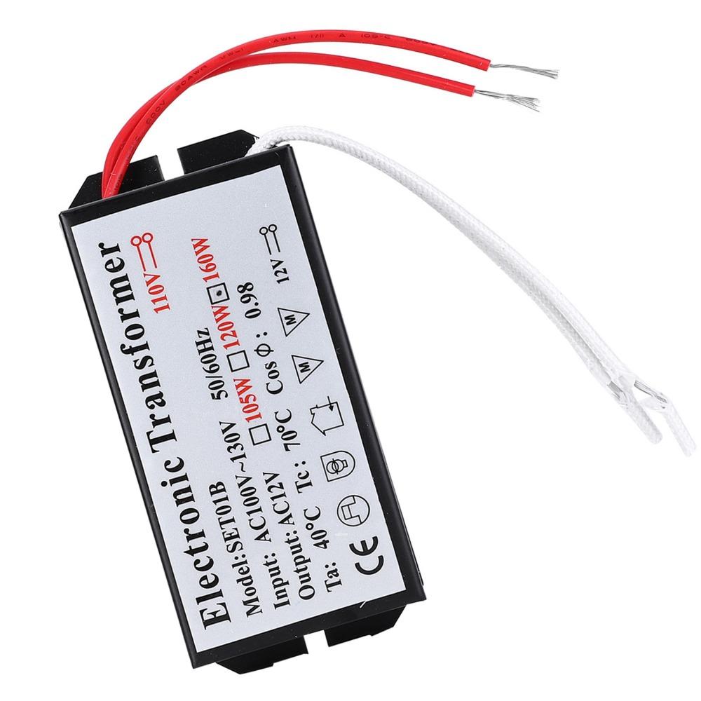 110V To 12V 160W G4 Electronic Transformer Compact Efficient Voltage Converter for 12V G4 halogen lamps