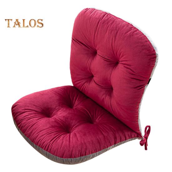 Winter Desk Chair Cushion with Fixing Strap for Anti-slip Thickened Good Elasticity And Softness Keep Warm Office Chair Seat Cushion Rocking Chair