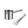 Mini Chicken Fried Pan 304 Stainless Steel Frying Strainer Basket Tempura Deep Fryer Pot  Kitchen