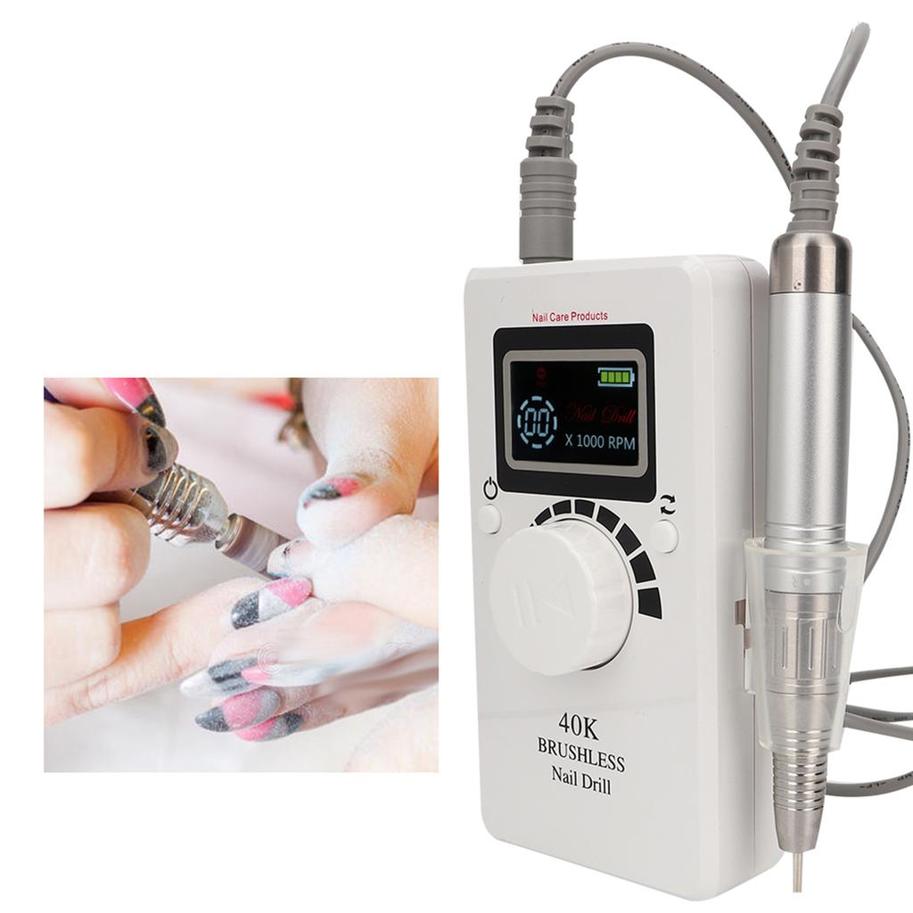 40000RPM Nail Grinding Polishing Machine Electric Nail Drill Tool Manicure Tools