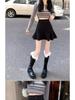 2025 New High-Waisted A-Line Fishtail Midi Skirt for Autumn and Winter