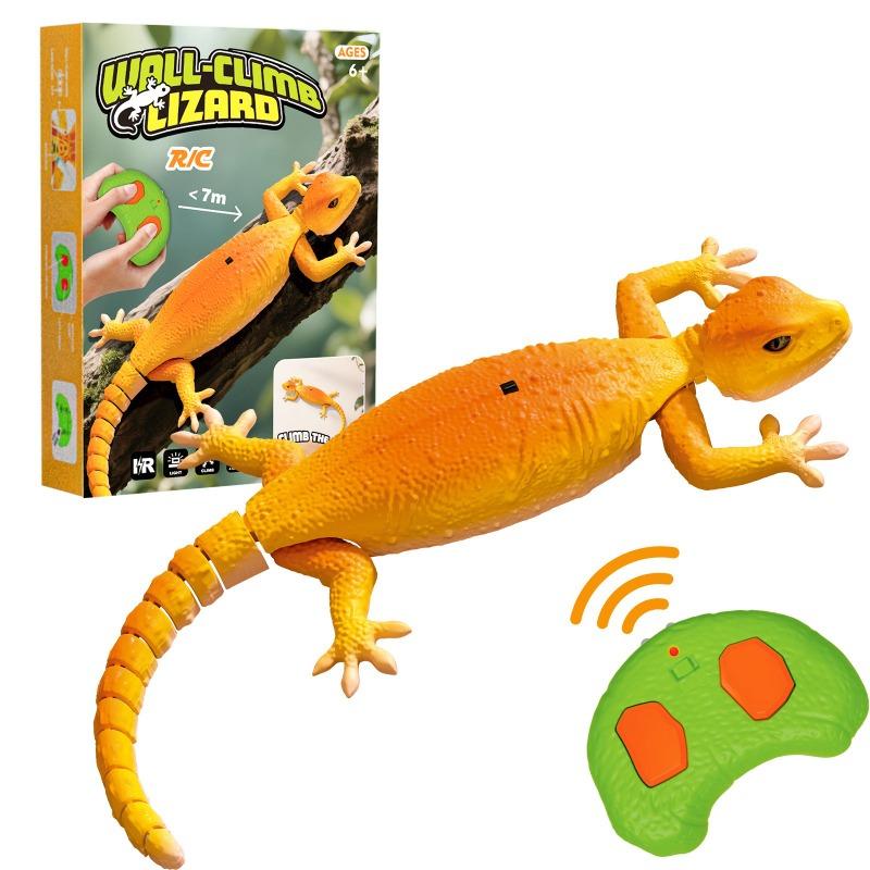 Wall Climbing RC Gecko Toy Electric Remote Control Gecko Wall Climbing Car Octopus Animal Car Children's Halloween Toys