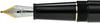 MONTBLANC Classic Black Fountain 145bk Medium Nib Meisterstück Pen, (M),