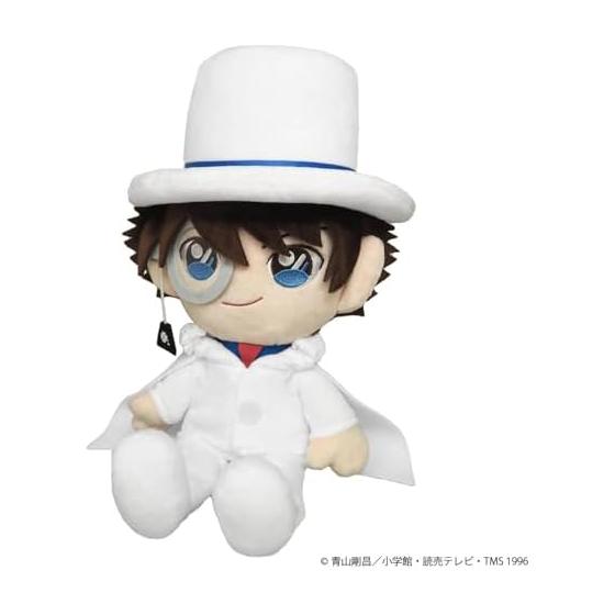 Sanei Boeki Detective Conan Fuwafuwa Friends Phantom Thief Kid (M) W21 x D13 x H28cm Stuffed Toy FCN05