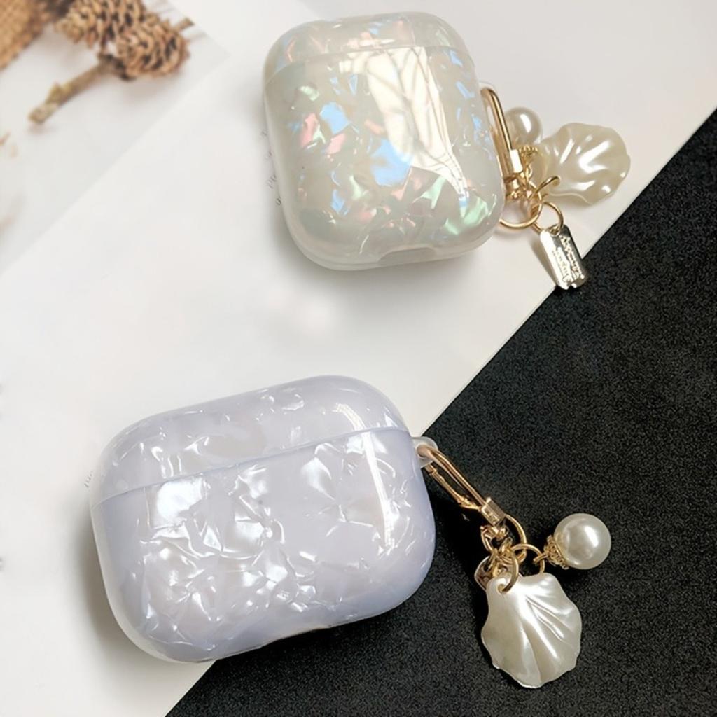 Protective Headphone Case with Case Chain for Airpods 1/2, Airpods 3, Airpods Pro, Airpods Pro2, AirPods 4