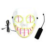 Ddrr El Luminous Mask Cold Light Cosplay Mask Halloween Party Led Mask For Dance