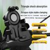 Universal Shockproof Mobile Holder for Electric Vehicles, Motorcycles, Bicycles, Scooters, and Food Delivery - Octopus Fixed Bracket for Cycling.