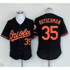 Baltimore Orioles Baseball Jersey 2 35 Rutschman Striped Sports Shirt Men