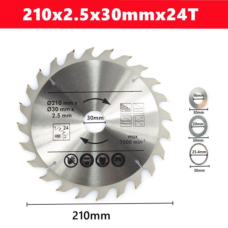 TCT 210mm woodworking saw blade 24T/48T/60T/80T,Wood Cutting Disc Carbide Tipped TCT Saw Blade Woodworking Tools
