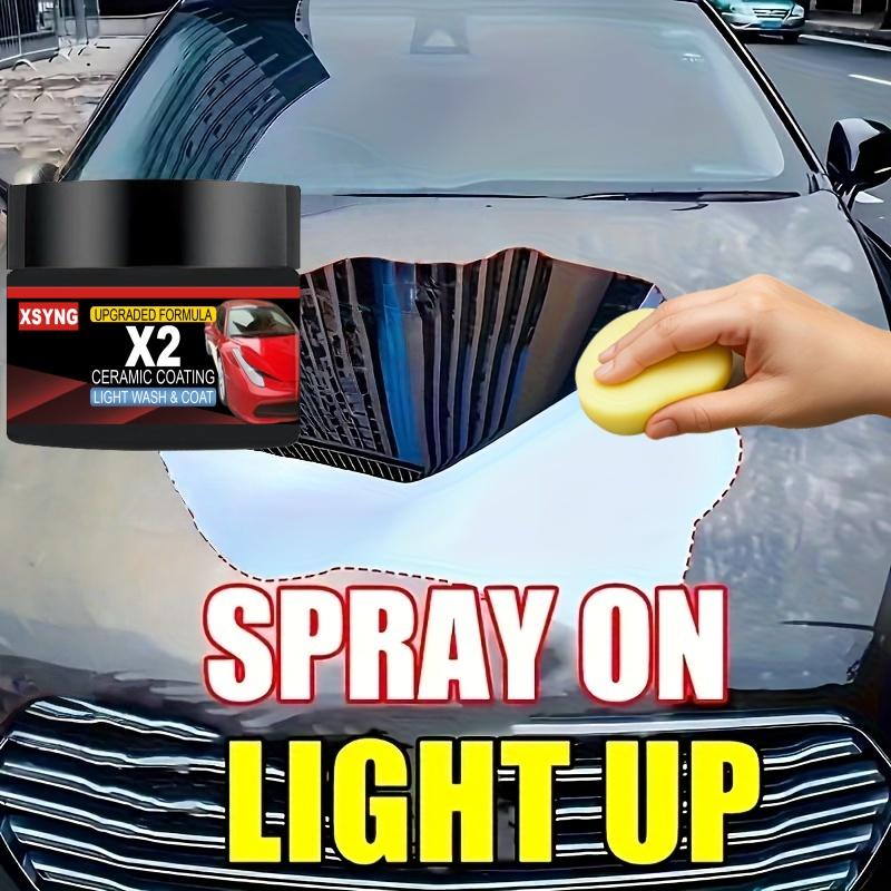 Automotive nano ceramic coating wax, suitable for protecting and maintaining automotive paint surfaces. Quick flashing, durable protection 5