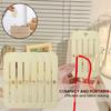 10PCS Multi-function Yarn Weaving Wooden Wooden Knitting Tools New Weaving Cards