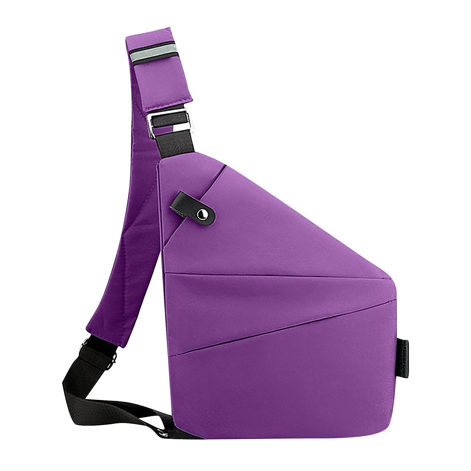 

Сумка на правое плечо, нейлоновая нагрудная сумка, мужская легкая сумка через плечо большой вместимости, повседневная и облегающая сумка One Size