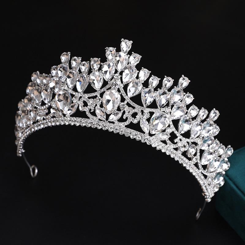European & American Luxury Crystal Diamond Bridal Crown for Weddings & Birthdays