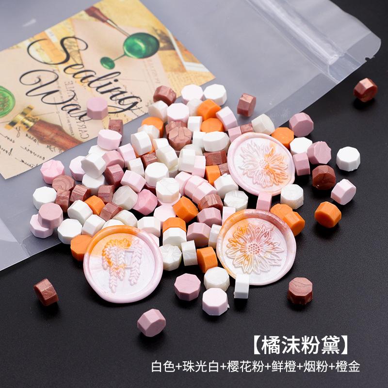 

500g/bag Mixed Color Lacquer Wax Particles DIY Hand Account Festival Party Invitation Sealing Soap Making Supplies