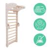 Kombo Gymnastic Ladder - White-Wood