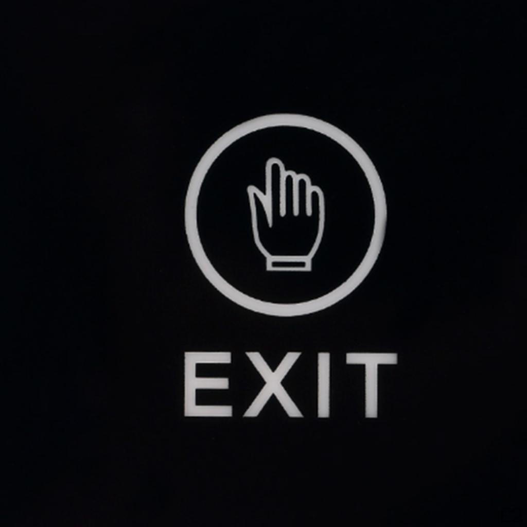 Door Push Touch Switch Exit Release Button Entry For Access Control System