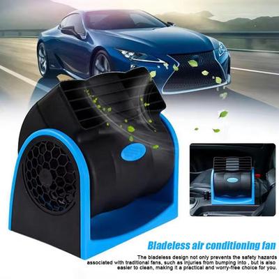 12V Mini Portable Car Auto Cooler Fan Adjustable New Cooling Fan Plug Air Vehicle Vent Cigarette Lighter Y6Z0