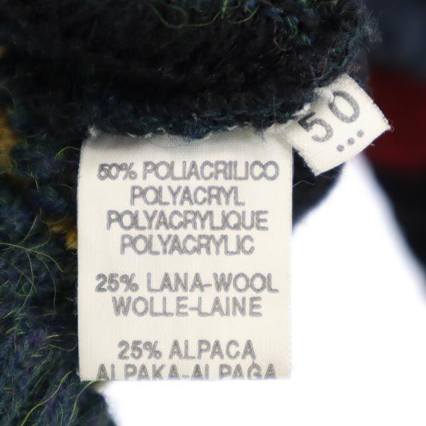 B FOR B 90s Made in Italy Old 3D Long sleeve sweater M knit Men's Used