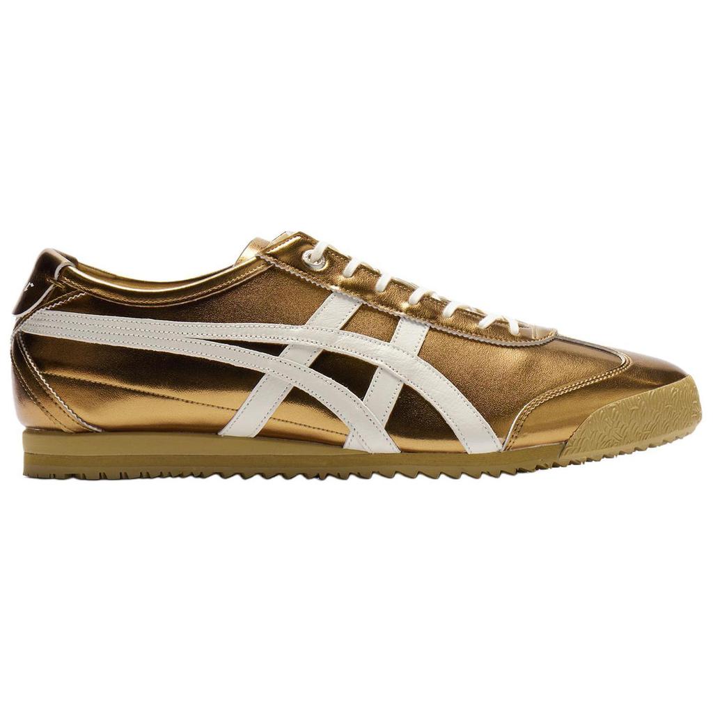 ONITSUKA TIGER Mexico 66 SD Metallic Series - Desert Camp Unisex Sneakers Gold Cream 1183C468-200