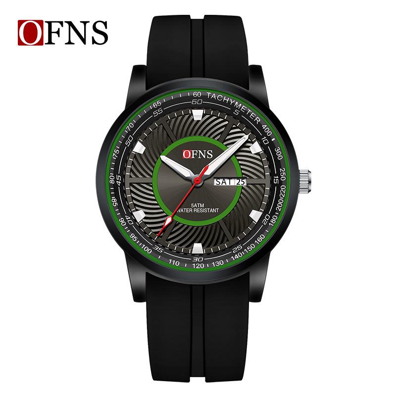 Oufanni Men s Waterproof Quartz Watch - Trendy, Fashionable Business Wristwatch