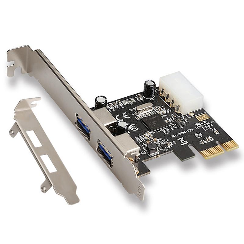 

TXB047 Карта-адаптер PCI-E до USB3.0 Карта розширення USB3.0 для настільного ПК As Shown A