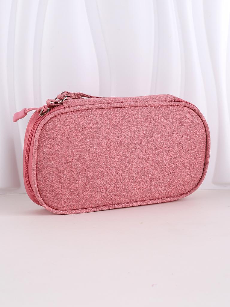 Single/Double Pencil Case Basic Style Large-Capacity Pencil Case Back-To-School Gift For Friends Stationery Box Pencil Case