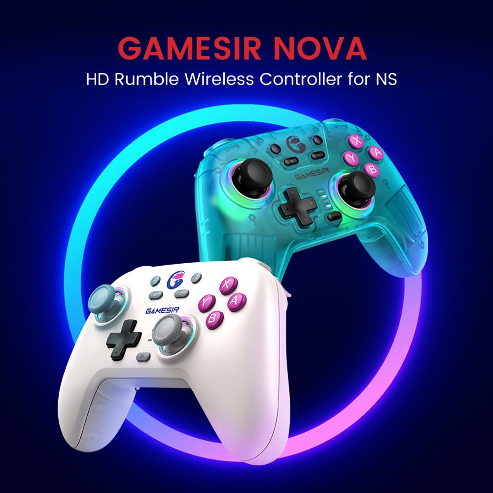 Controller Wireless GameSir Nova per Switch Gamepad Bluetooth Joystick a Effetto Hall per Nintendo Switch Telefono Android PC