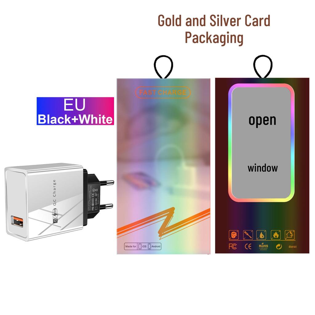 Colorful Multi-Port 4 USB Travel Charger 5V/2.4A Fast Charging, Australian Standard