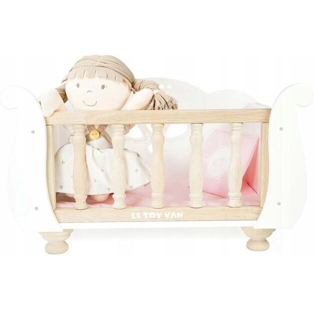 Le Toy Van Doll Bed In the Shape of a Sled