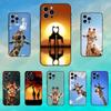 Cute Funny Animal Giraffe Phone Case For iPhone 16,15,14,13,12,11 Plus,Pro Max,XS,X,XR,SE,Mini,8,7,Soft Silicone Black Cover
