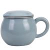 Yingyin Ru Kiln Ceramic Tea Mug with Lid