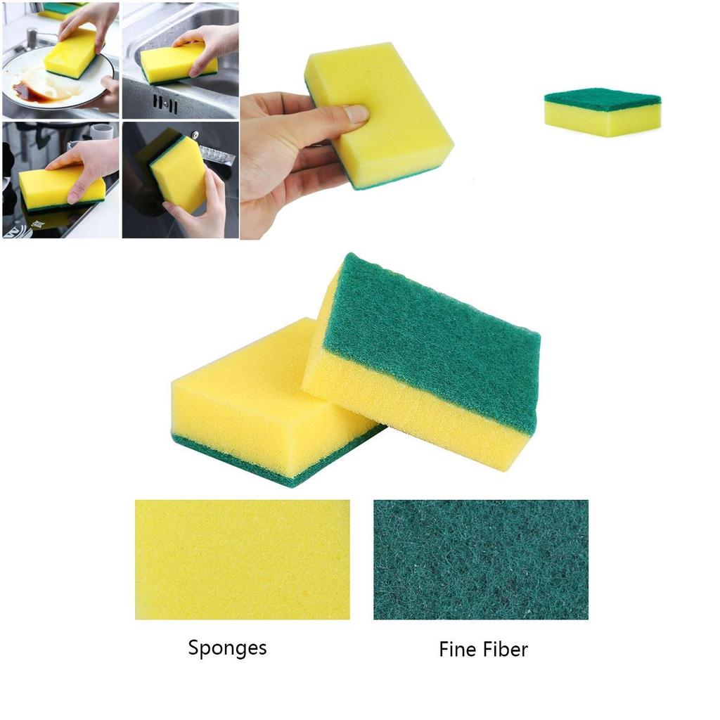 Versatile Kitchen Cleaning Sponge Washing Towels Wiping Rags Microfiber For Household Utensils Featuring Delicate Fiber Structure