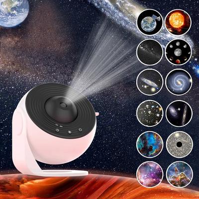 LED-Nachtlicht, Galaxie-Projektor, Sternenhimmel-Projektor, 360 ° drehbar, Planetarium, Nachtlampe für Zimmer, dekoratives Kindergeschenk