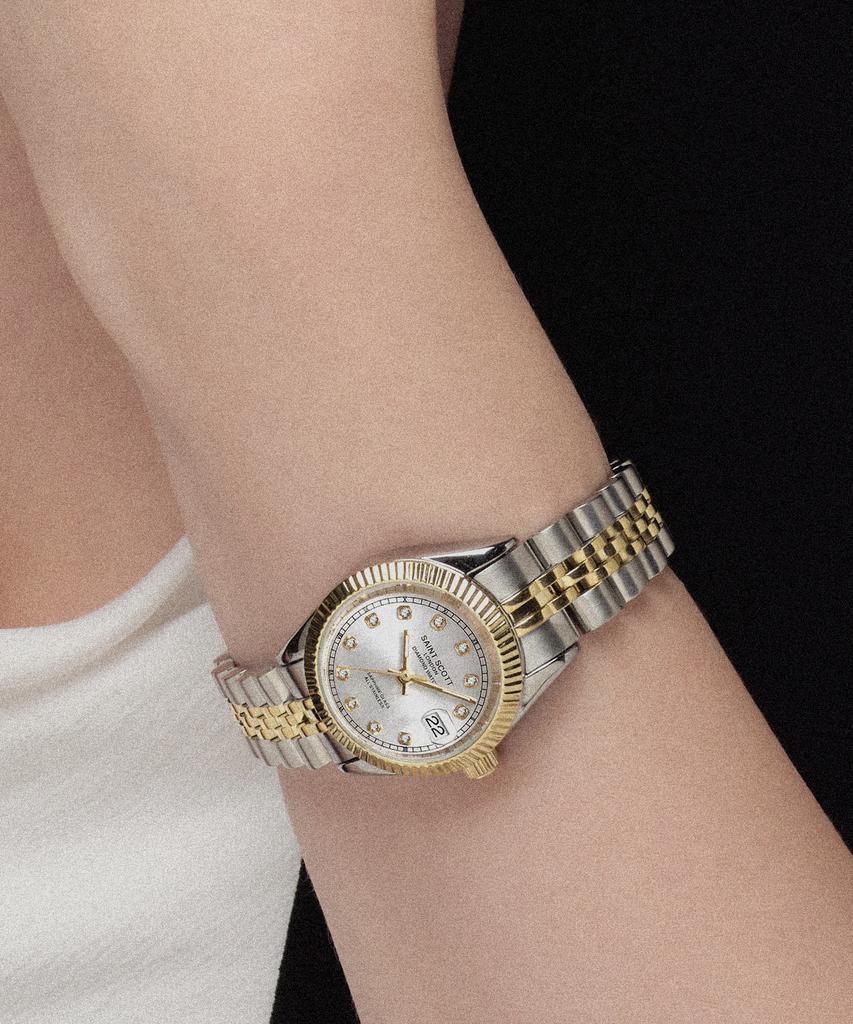 Seinteuseukoteuleondeon Tempus Diamant Partneruhr - Gold / St5601Mf-Gss