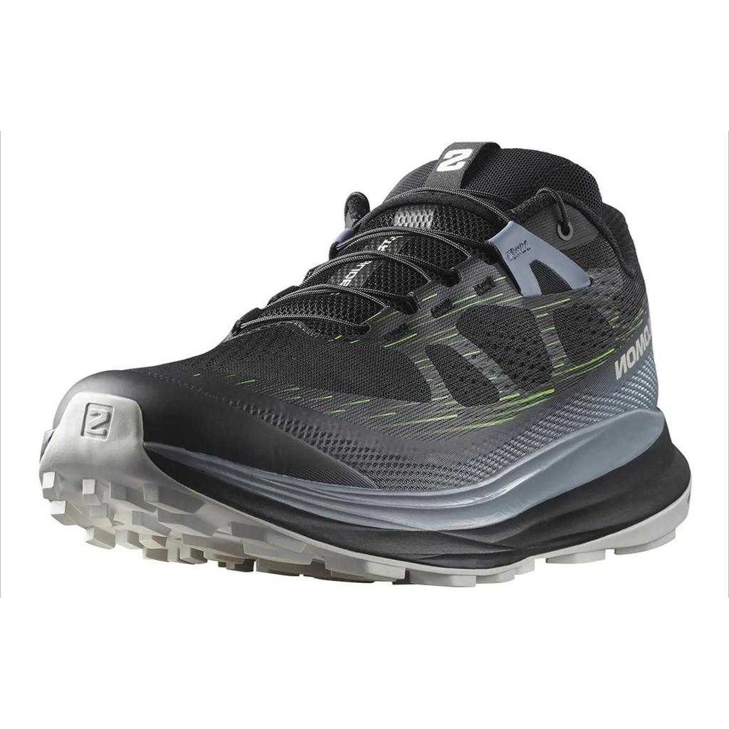 Salomon Ultra Glide 2 Comfortable Versatile Trendy Non-Slip Durable Low-Top Running Shoes Men sneaker Black Gray Blue 473862