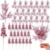 10Pcs Artificial Berry Bouquet Christmas Decoration Xmas Tree Pendant Ornament for Home Room Decor New Year 2026 Gifts Accessory