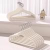 Children's Flocked Small Clothes Hanger Home Hanging Clothes Baby Scarless Anti-slip Clothes Hanger
