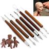 6pcs/ Set of Precision Carved Clay Sculpture Tools, Ceramic Clay Sculpture Tool Set, DIY Production, Carving Tool Scraper.
