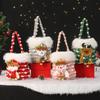 2025 Christmas Gift Bag Apple Candy Plush Cute Animal Handheld Bag Christmas Eve New Year Storage Lovers Xmas