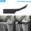 For Ford Transit V363 2014-2019 Carbon Fiber Co-pilot Dashboard Side Panel Cover Decorative Car Accessories Decoration Sticker