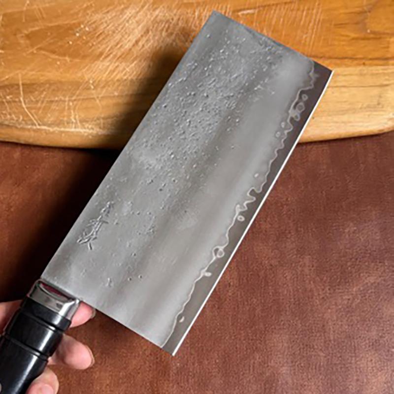 8 Inch Chinese Chef Knife Stainless Silver Steel No. 3 VG10 Sanmai-gawari Blade Slicing Vegetables Cleaver Meat Kitchen Knives