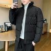Thickened Thermal Casual Stand-up Collar Slim-fitting Cotton-padded Clothes Trendy Jackets Short Young Men's Cotton-padded Jackets