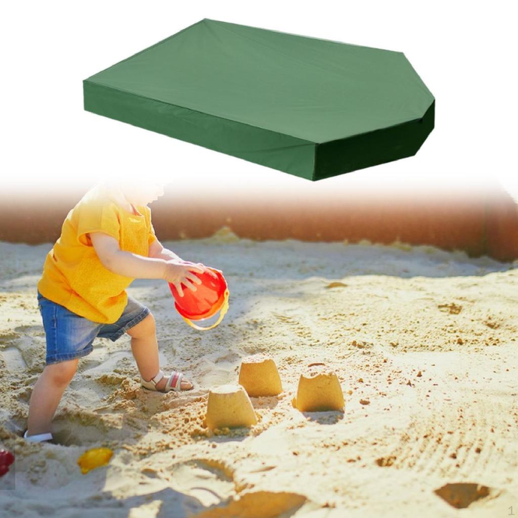 Folding Sandpit Cover In Boat Shape for Kids' Outdoor Fun