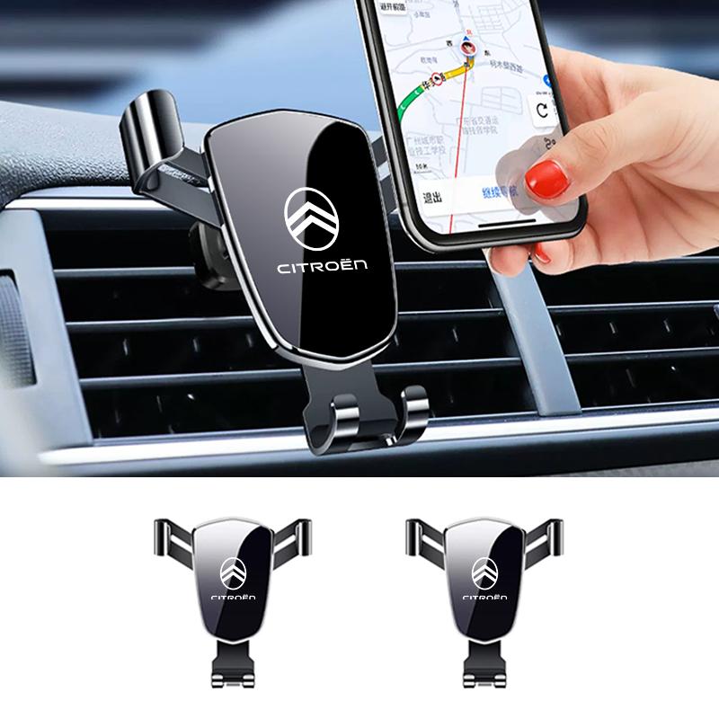 with Hook Air Vent Mount Anti-Shake Stable For Citroen C4 C3 C5 C1 C2 Berlingo Celysee Cactus Picasso Aircross Saxo
