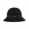 Helen Kaminski Hat51532 Bk Eta Black Ribbon Round Cloche Bucket Hat