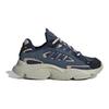 Adidas Ozmillen Elastic Lace C Preloved Ink Wonder Beige Kids Sneakers Blue Night-Indigo IG4286