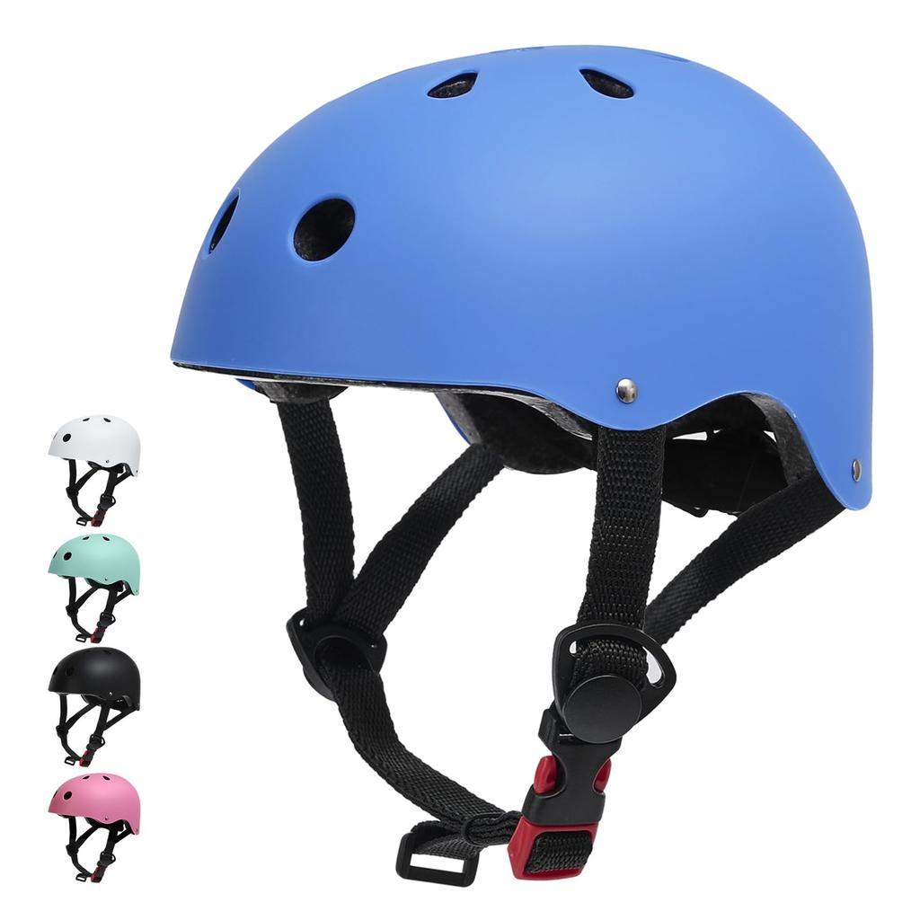 Rongbenyuan Lightweight and Breathable Bicycle Helmet for and Elementary School Students Ages and Adjustable Head Sports Helmet with 3D Protective